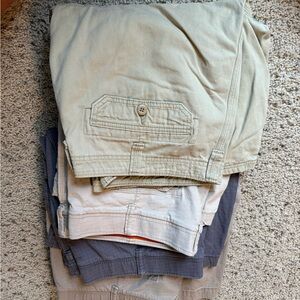 Casual Khaki and Gray Shorts Bundle